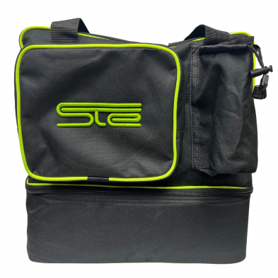 Bolsa de Tiro Negra/Verde Fluor STE Grn - 60x33x27 cm