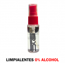 Limpiador de Lentes STE 20 ml | Fórmula 0 % Alcohol | Protección Total para Lentes y Clips