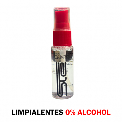 Limpiador de Lentes STE 20 ml | Fórmula 0 % Alcohol | Protección Total para Lentes y Clips