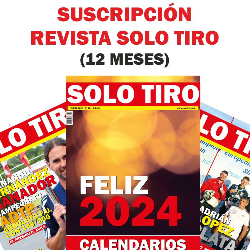 Suscripcion Revista SOLO TIRO (12 meses)